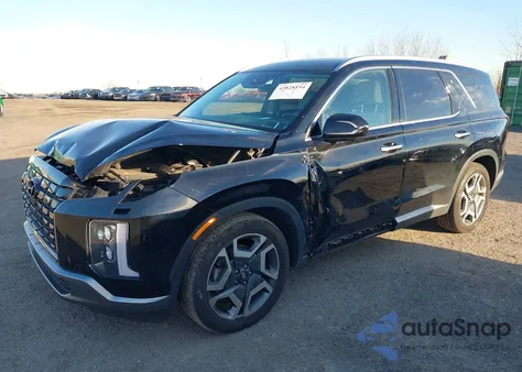 2025 Hyundai Palisade Sel Premium из США, поврежденный, VIN KM8R4DGE6SU818778